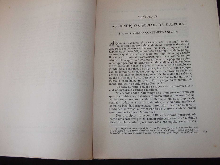 História da Cultura em Portugal 1950 Fascículo 1