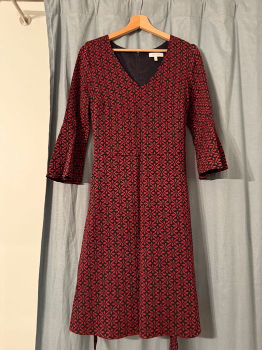 sukienka biznesowa jesienno-zimowa