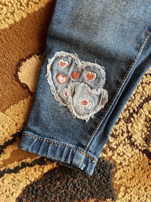 Spodnie jeansy 74 jak nowe