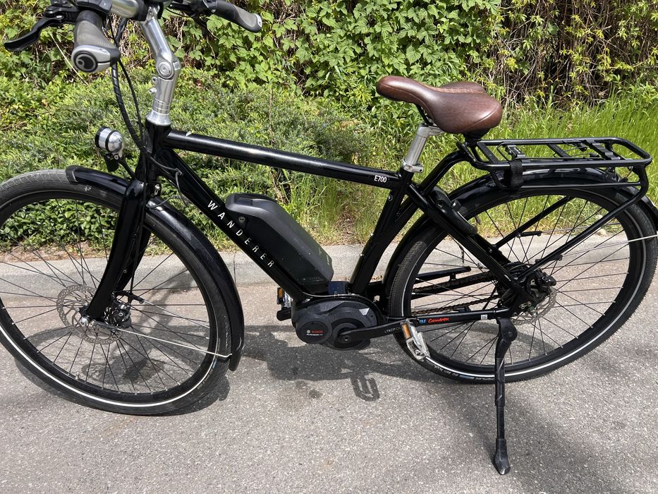 Fajny rower elektryczny WANDERER 36v 400Wh centralny BOSCH PERFORMANCE! Elektryczny Nexus 8 /A