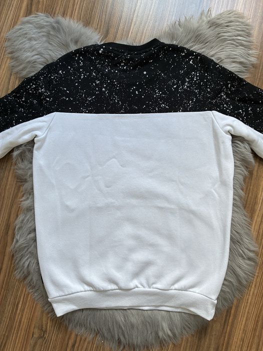 Bluza męska Black Squad czarno-biała S