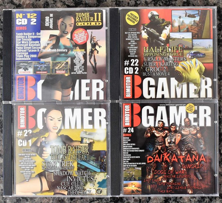 BGamer (Bimotor): CDs com Programas/Jogos/Demos