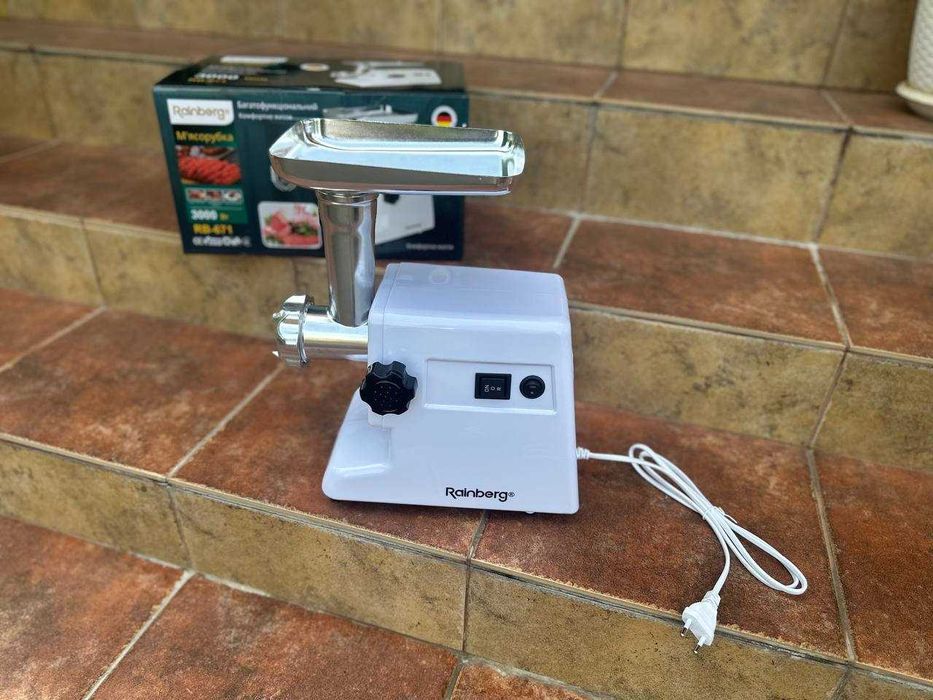 ‼️ Мясорубка с соковыжималкой 3️⃣0️⃣0️⃣0️⃣W. Электромясорубка Германия