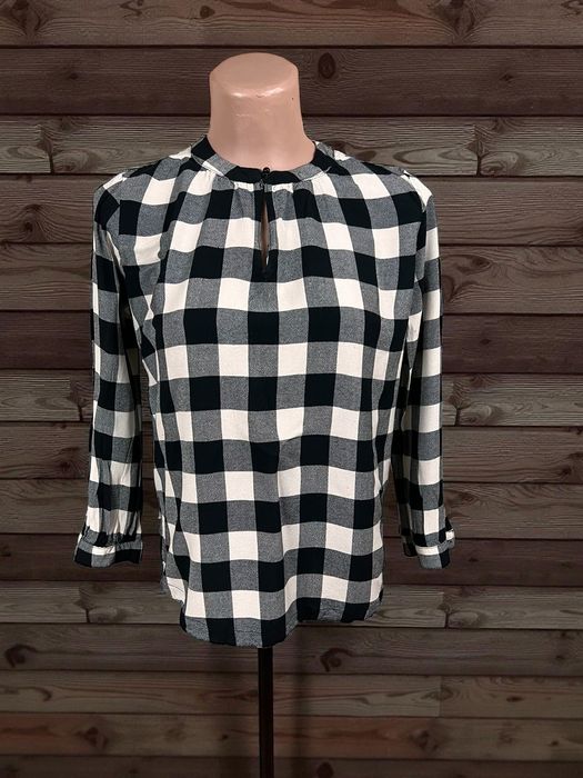 Levi’s roz. XS damska bluzka czarno biała krata wiskoza