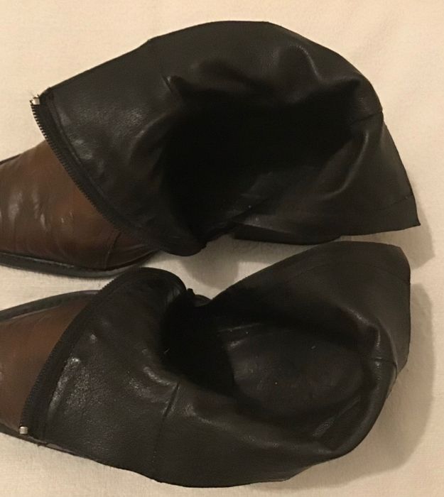 Botas em couro artesanal