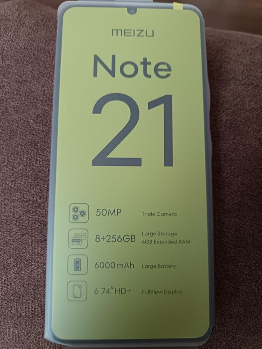 Смартфон, офіційний Meizu Note 21
