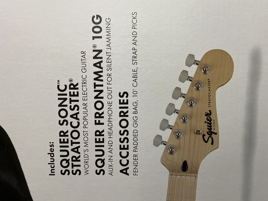 Pack guitarra electrica Fender Squier