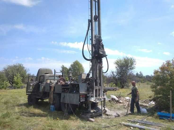 Буріння свердловин м.Українка / Бурение скважин г.Украинка