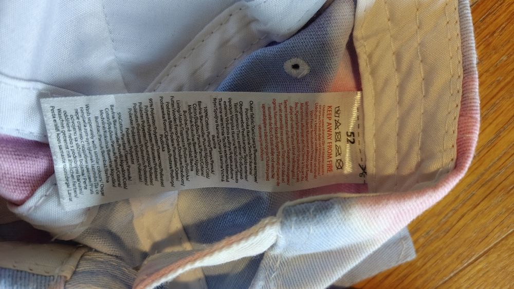 Czapka z daszkiem rozmiar 52