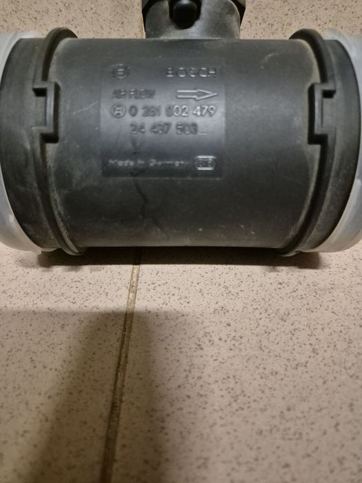 Przepływomierz  Bosch -Opel vectra C 2.2dti +Części -Wentylator Nawiew