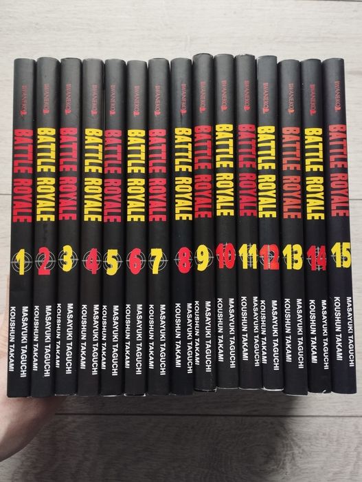 Battle Royale tomy 1-15