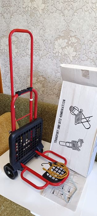 Тележка, тачка, кравчучка, тележка - стул трансформер