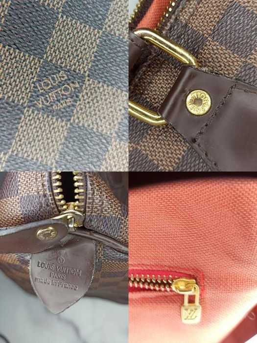 LV Louis Vuitton Speedy Damier Ebene