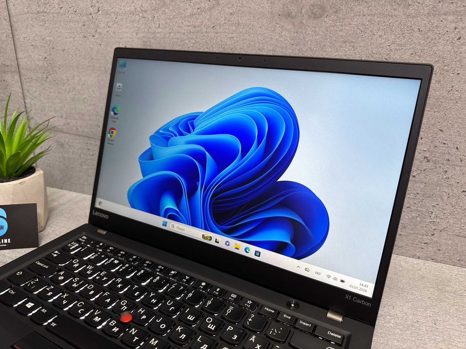 16gb ddr3/512gb ssd/Мультимедійний ноутбук Lenovo X1 Carbon Gen 5