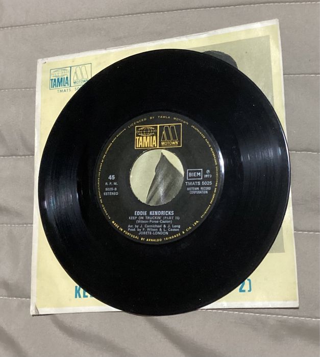 Single Motown 1973 Eddie Kendricks Funk Soul