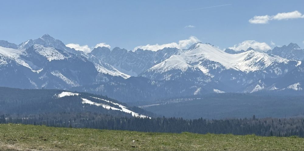 Działka Widokowa cała Panorama Tatr
