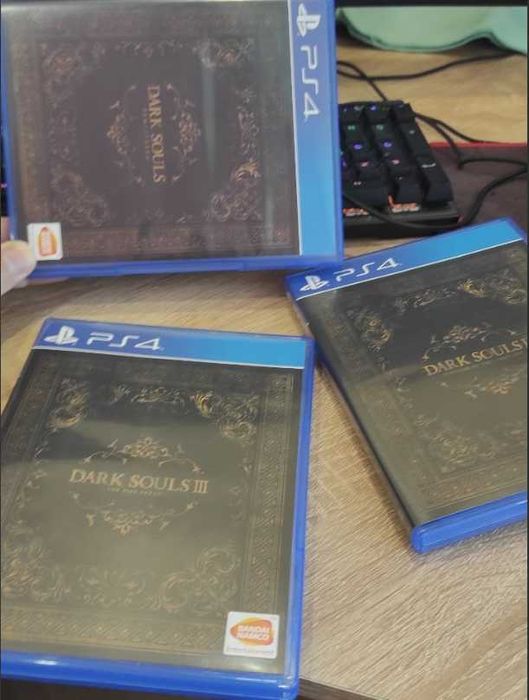 Диск ps4 Dark souls 2,3