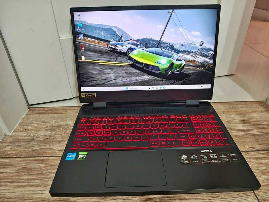 GAMINGOWY Laptop ACER NITRO 5-165Hz,i5 12GEN 16x4.50Ghz,16GB,RTX3050Ti