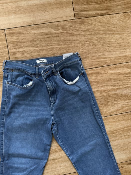 Damskie spodnie wrangler 30/30 slim