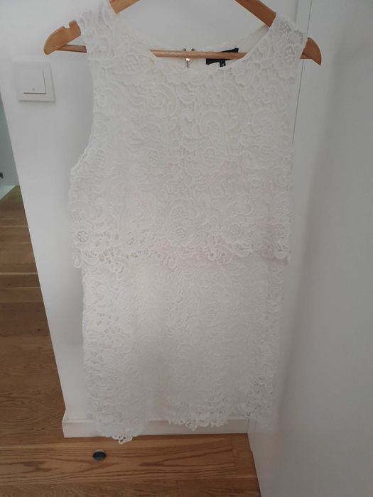 Biała sukienka new look L