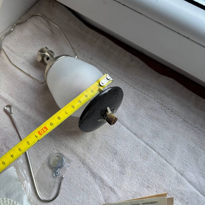 Turystyczna lampa oświetleniowa Predom z PRL