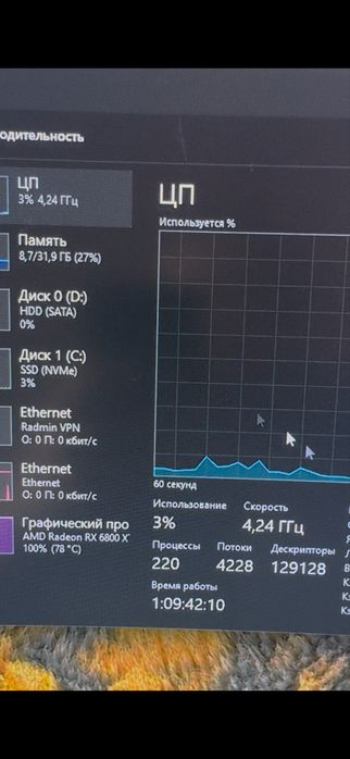 Игровой ПК RX 6800 XT / Ryzen 7 5700X / 32GB