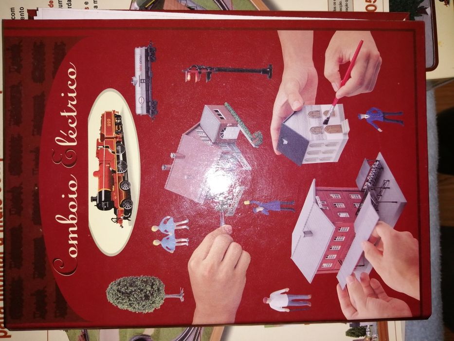 Maqueta completa de comboio