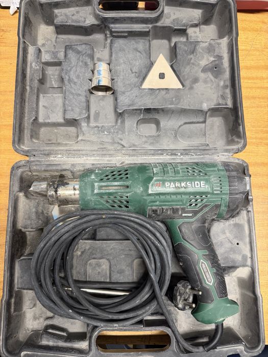 Pistola de Ar Quente Parkside PHLGD 2000 A1 – 2000W + Mala