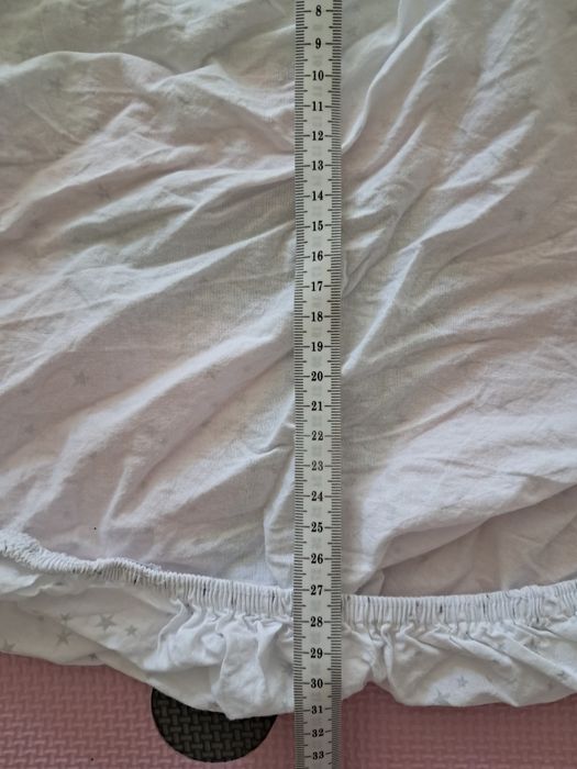 Prześcieradełko na gumce do gondoli / kosza mojżesza/ kolyski/bujaka