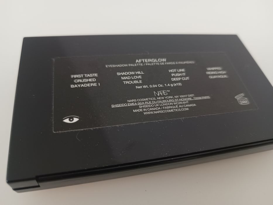 Paleta cieni NARS Afterglow