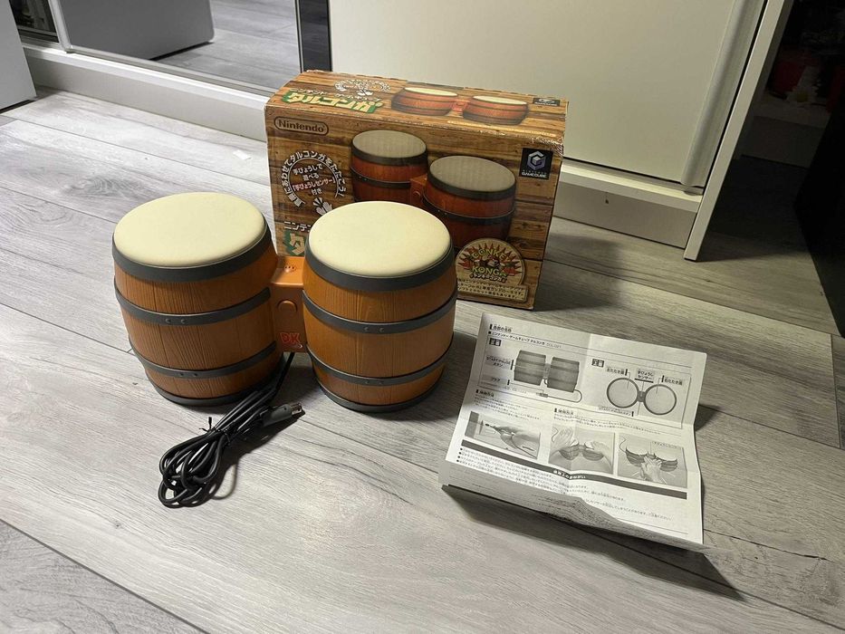 Donkey Konga Nintendo GameCube DOL-021 - Bongosy w pudełku