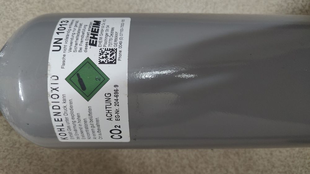 “CO2 система Eheim Complete Set 600 балон 2кг до 2034”