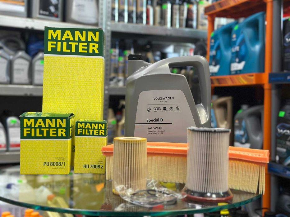 Преміум комплект для заміни оливи та фільтрів для двигунів 2.0 TDI,VAG