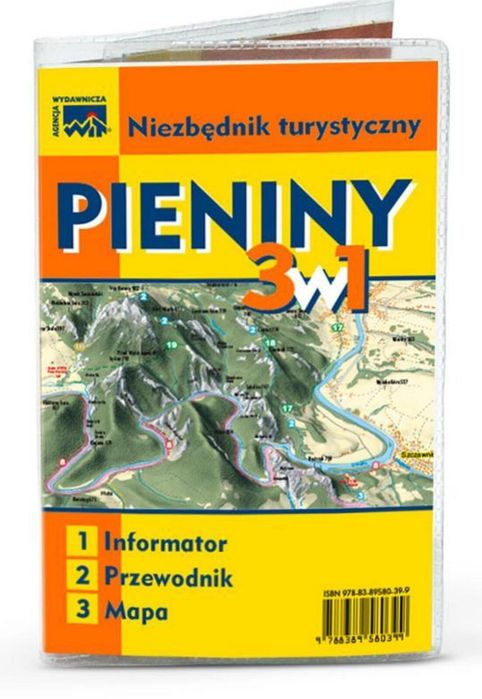 Niezbędnik turystyczny Pieniny 3w1 WIT oprawa: broszurowa