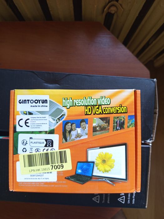 Konwerter video Vgs na Tv