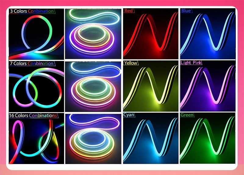 Wi-Fi Неонова адресна світлодіодна стрічка 10 метрів