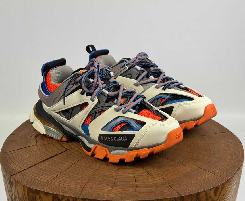 !SALE! Кросівки Balenciaga Track 3.0 Multicolor Orange Blue 40 41 42 43 44 45 трак