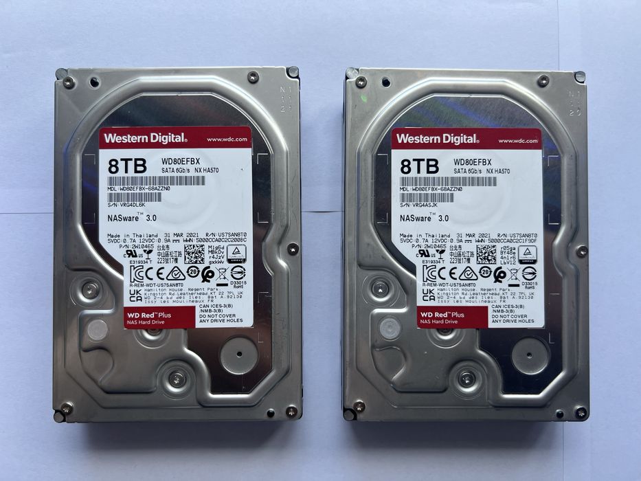 Western Digital 8TB WD80EFBX / HDD 8tb