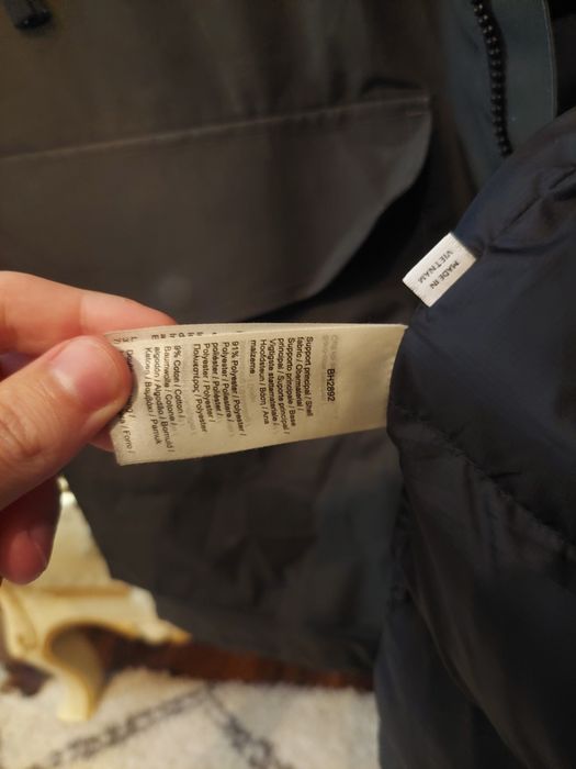Зимова парка Lacoste (Оригінал) | Хакі | Розмір XL (56) - відсутній бігунок
