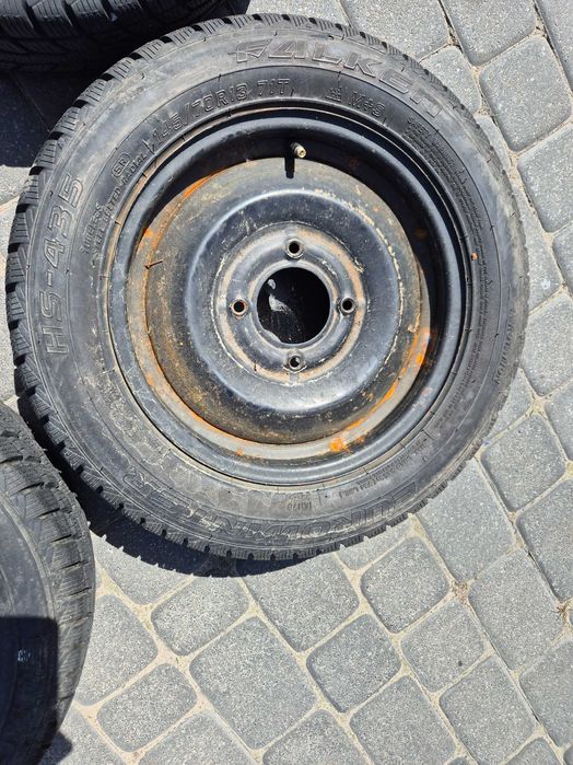 felgi koła komplet stalowe aixam microcar 13 " 4x14,3