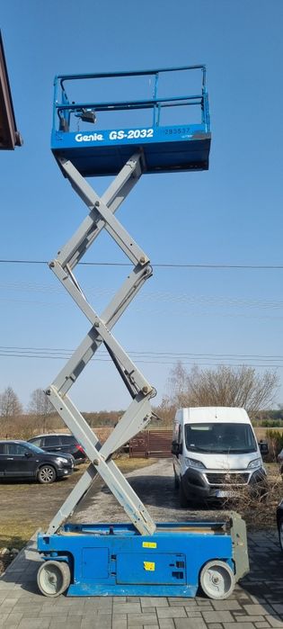Wynajem zwyżki nożycowej podnośnik Genie GS-2032 | 8 m