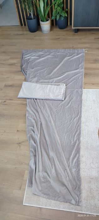 Zasłony welurowe długie szary wpadający w beż