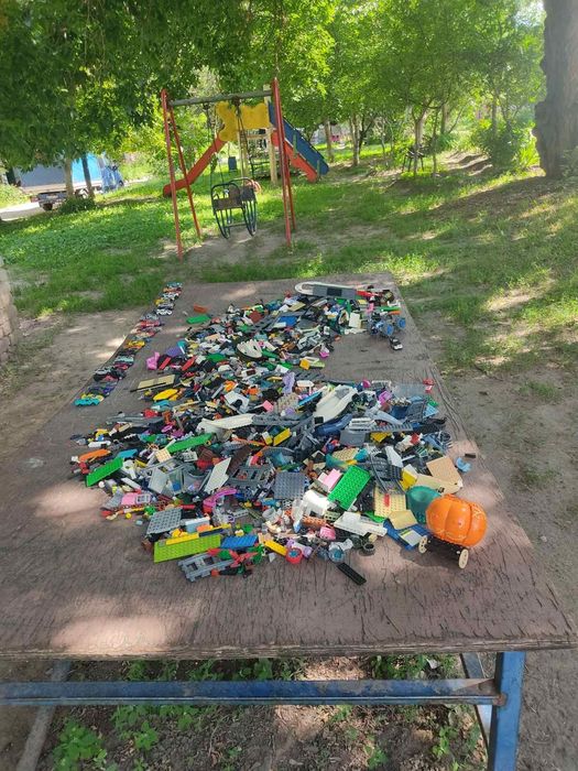 Великий набір вживаних деталей LEGO
