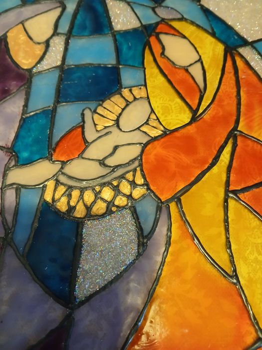 Quadro em Vitral 33x43.