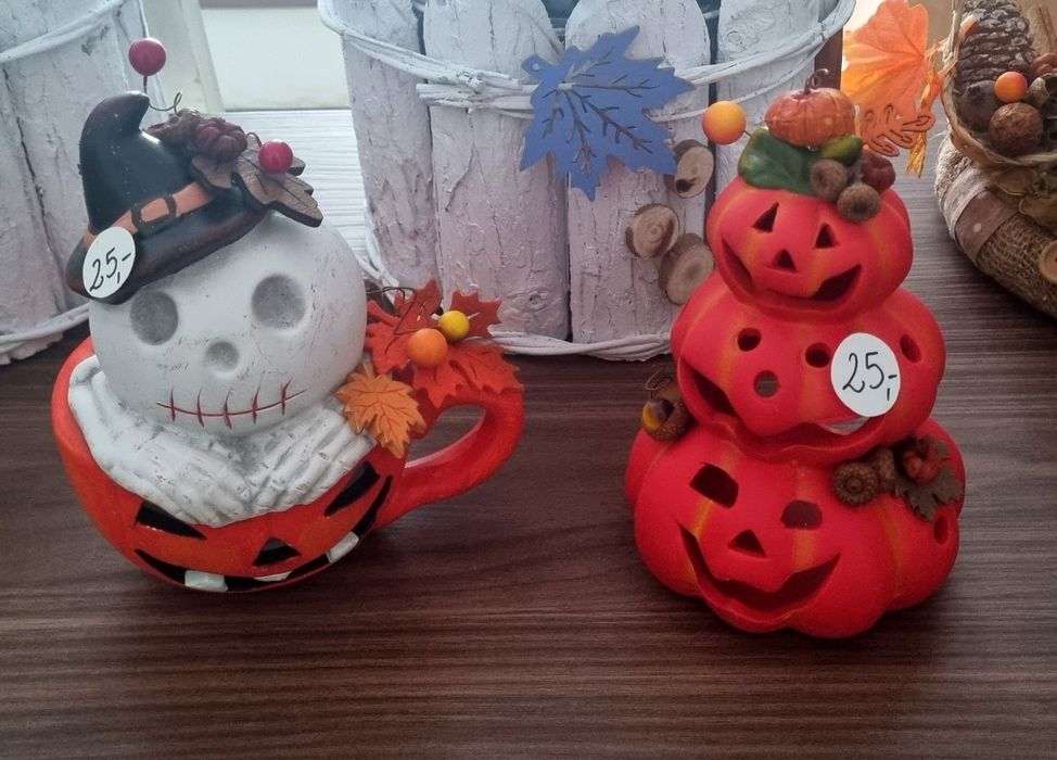 Dynie halloweeno'we figurki