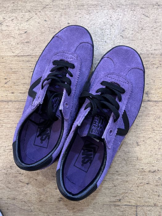 Vans Sport Low Suede Violeta/Preto – Novas (Tam. 37)