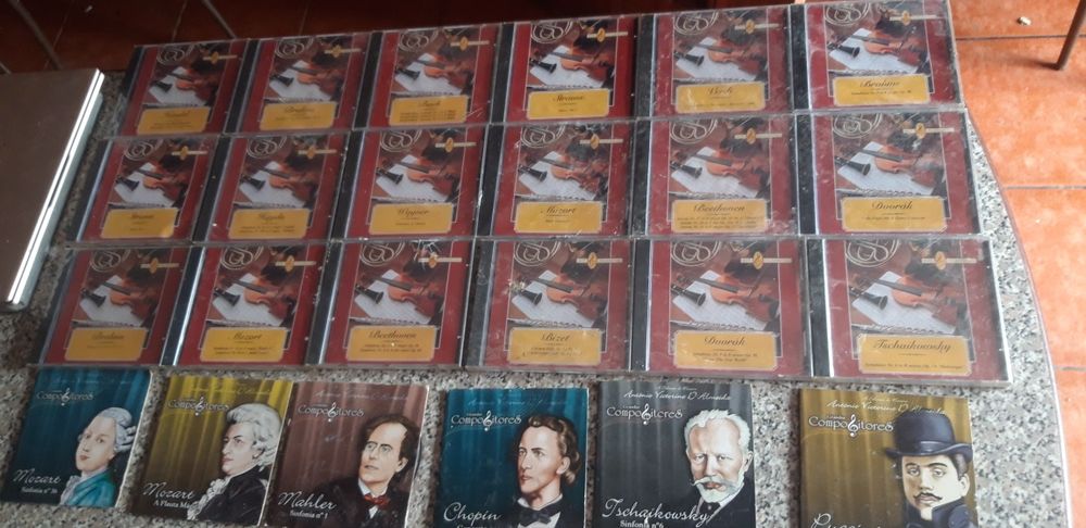 Conjunto de 27 Cds Música Clássica Diversos