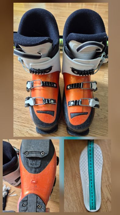 Лижі Salomon 110см. + боти. На зріст дитини 120 -130см-135см