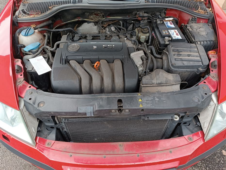 Skoda Octavia II 2.0 FSi - Pas przedni kpl. Belka Chłodnice Wentylator