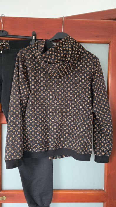 Dres damski LV rozmiar S M L bluza spodnie dresowe komplet zestaw